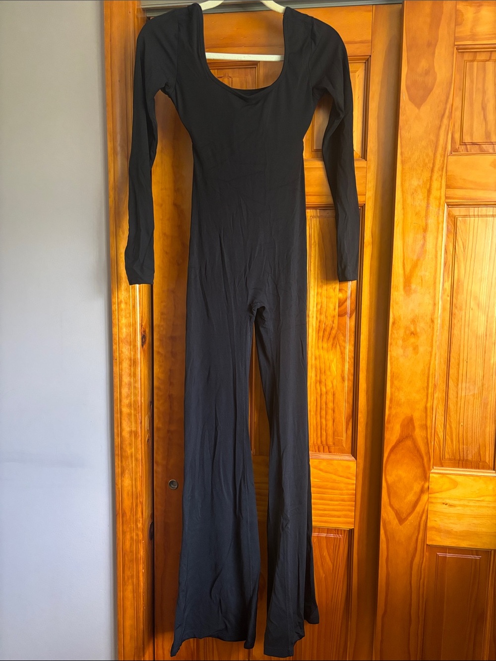 Black Long Sleeve Jumpsuit